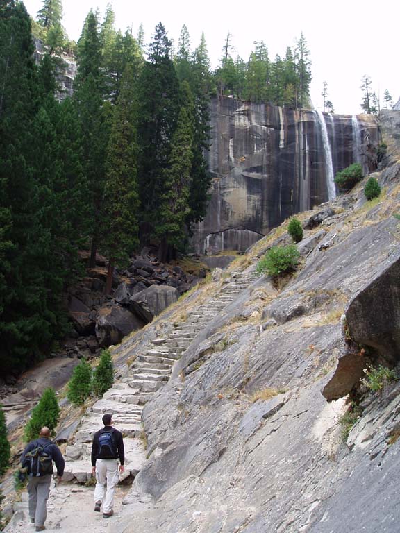 Vernal Fall and Mist trail