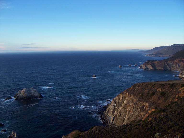 How beautiful the Big Sur is!